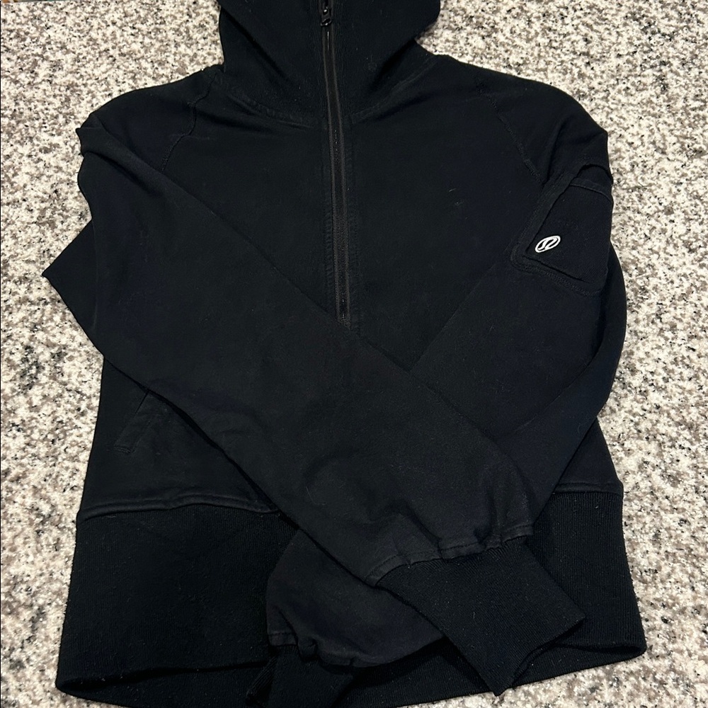 lululemon athletica Black Zip Up Jacket